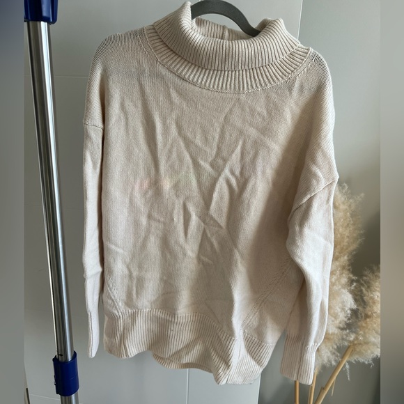Babaton Light Brown Cashmere Sweater - L - Picture 2 of 9